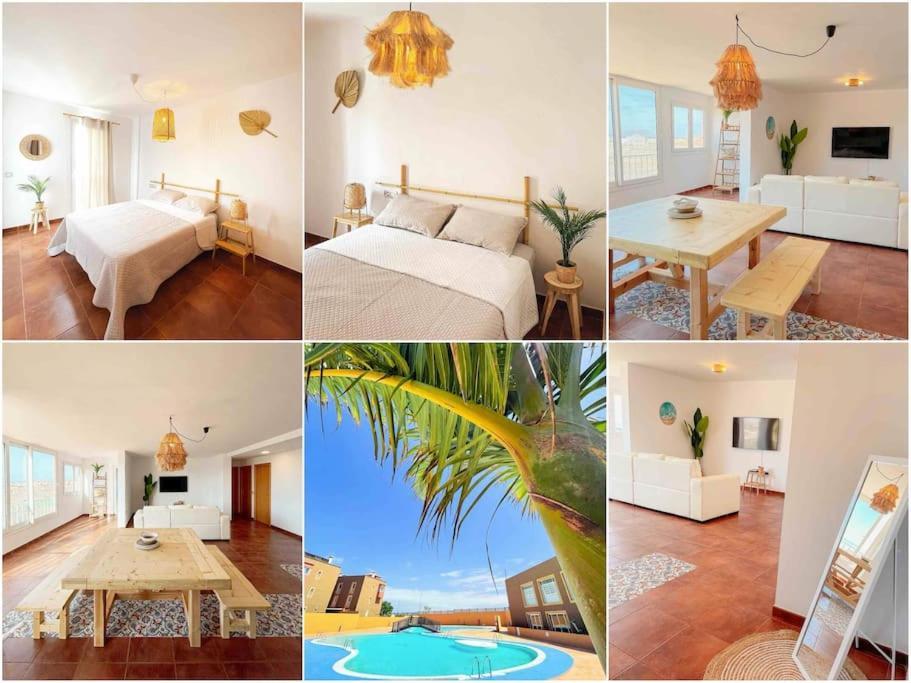 Apartamento Casa Bamboo Corralejo, Espacioso, Piscina Y Parking Eksteriør billede