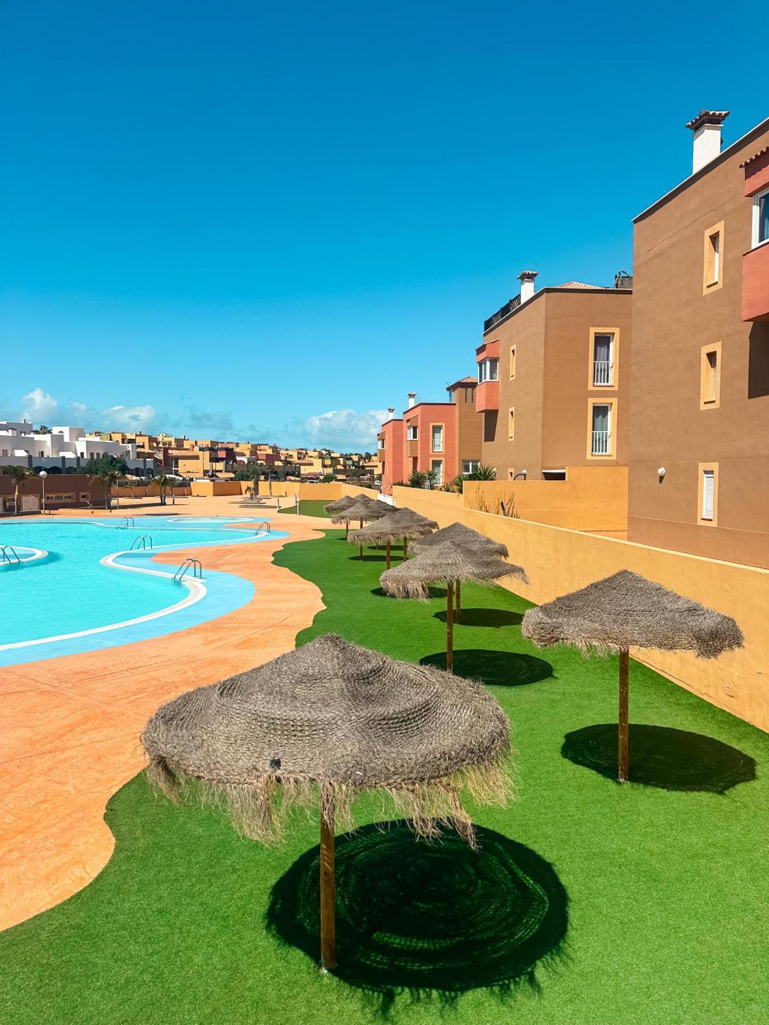 Apartamento Casa Bamboo Corralejo, Espacioso, Piscina Y Parking Eksteriør billede
